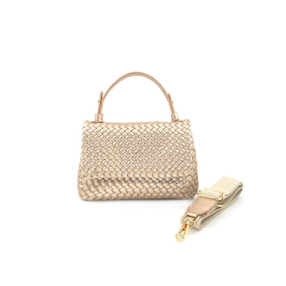 NEW BC HANDBAGS women's adeline bag in champagne
